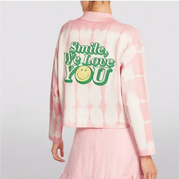 😊 Sandro Emmery Cardigan - Smile We Love You Smiley 😊